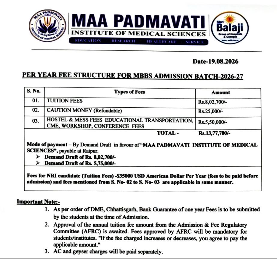 ADMISSION DOCUMNETS